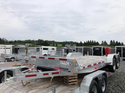 N&N CAR HAULER 20 10K CAPACITÉ DE 8140 LBS, 2 ESSIEUX 5200LBS, 240'' LONG